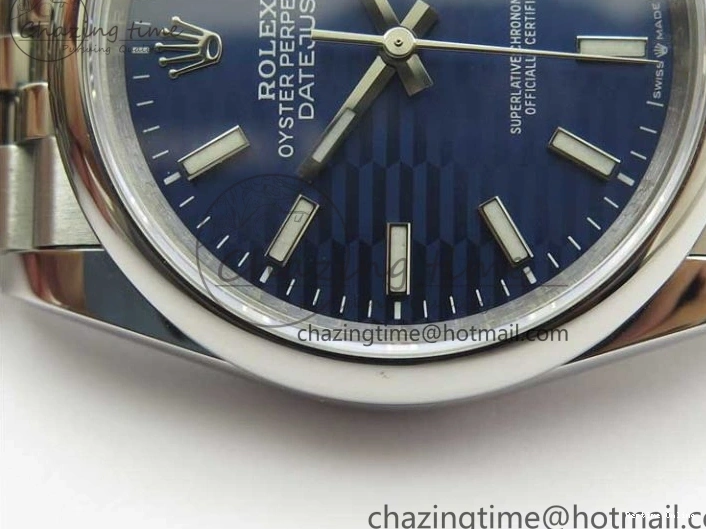 0211 DateJust 36 SS 126200 BP Maker 1:1 Best Edition New Blue Dial on Jubilee Bracelet Resilient 2529